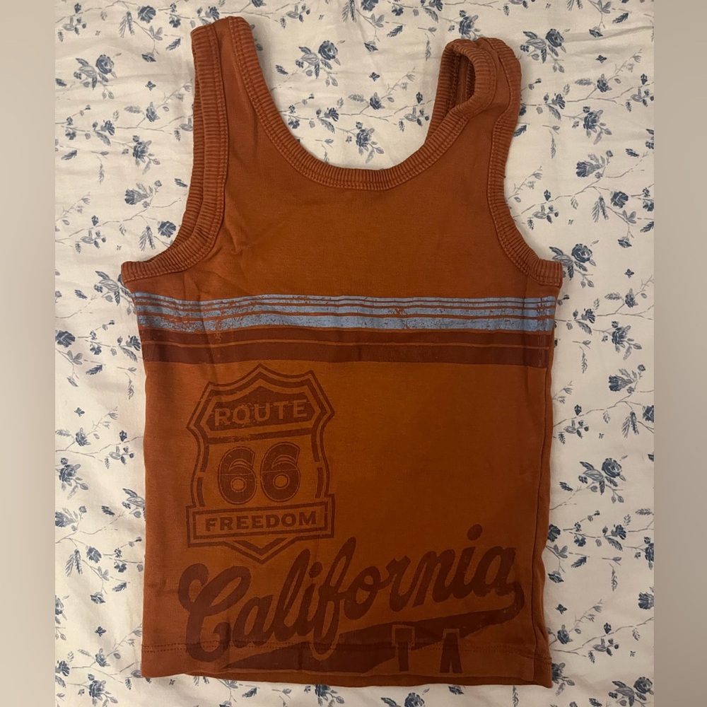 buckle route 66 tank top